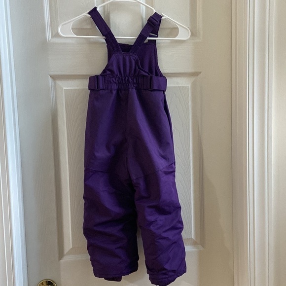 Cherokee toddler size 3T purple Snowbibs - Picture 2 of 9